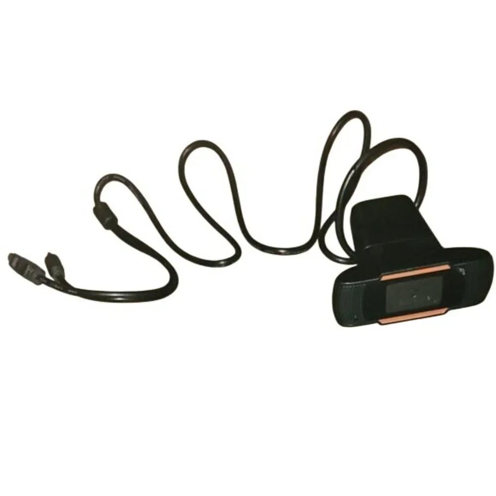 Full HD 1080P Web Camera Noise-Isolating Microphone Clip Laptops LCD Monitors